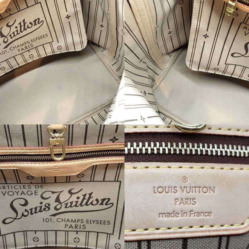 LOUIS VUITTON Brown Monogram Neverfull MM Tote Bag - Picture 5 of 6